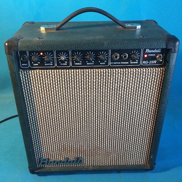 Randall RG-25R 2-Channel 25-Watt 1x10" Solid State Guitar Combo image 2
