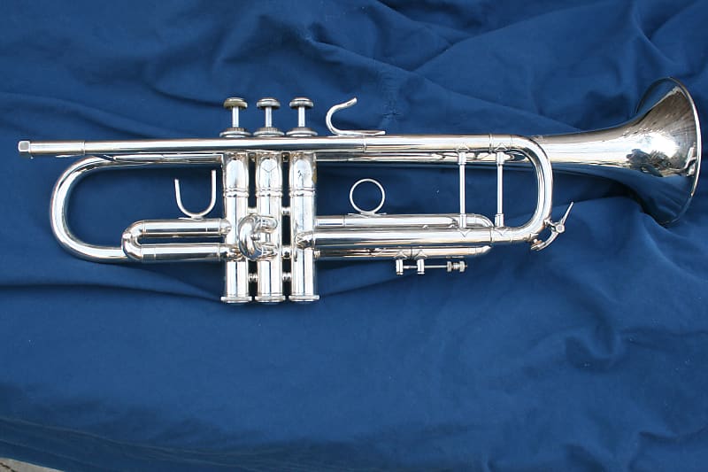 Bach Stradivarius 180S43 Bb Trumpet 1984 Silver Plated | Reverb