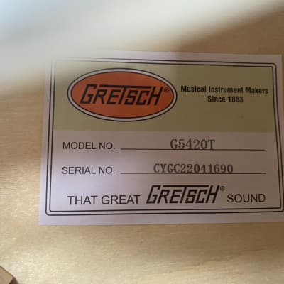 Gretsch G5420T Airline Silver #CYG22041690 (7lbs, 8.8oz) image 8