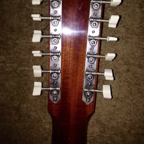 Vintage 1960's Goya Ts4 12 string acoustic guitar made in Sweden image 8
