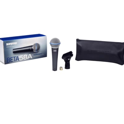 Shure BETA 58A Supercardioid Dynamic Vocal Microphone image 7