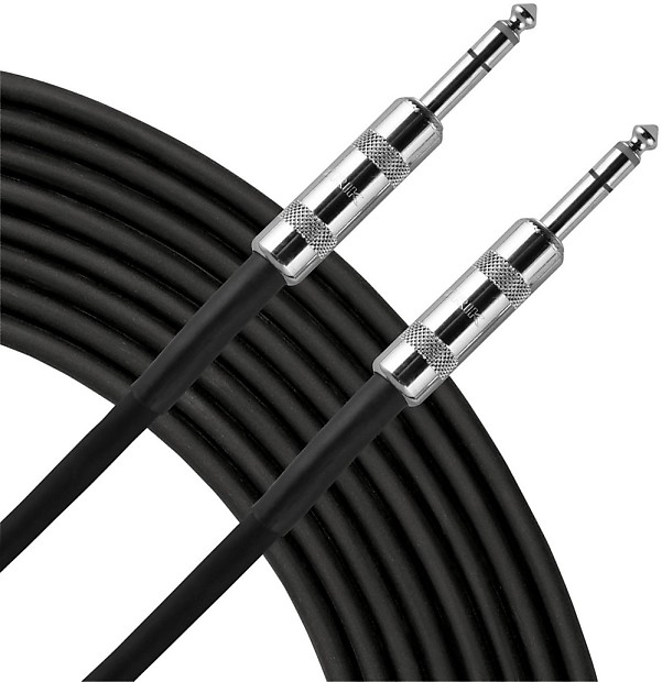 Live Wire AT15BT TRS to TRS Balanced Patch Cable - 15' image 1