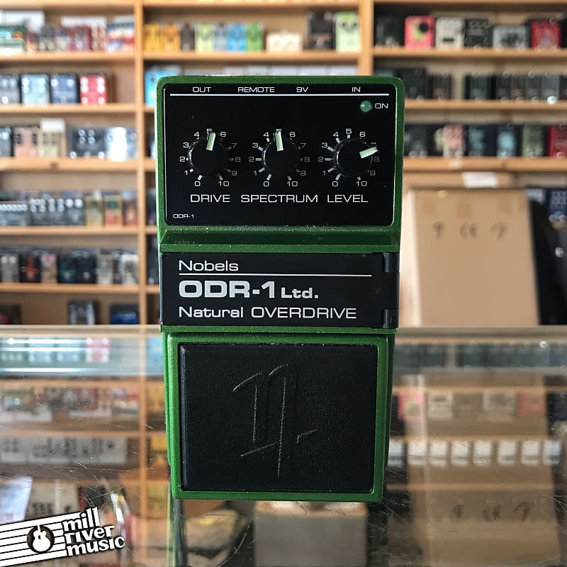 Nobels ODR-1 Ltd. Natural Overdrive Effects Pedal Metallic Green - Used
