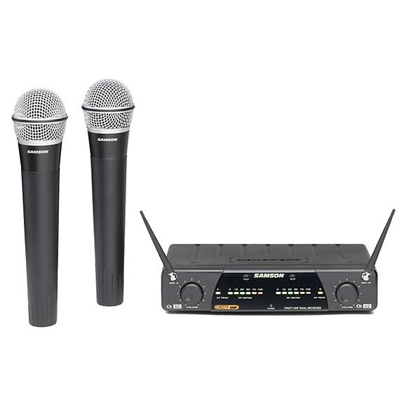 Samson Concert 277 Dual Wireless Handheld System Channels N3 N4