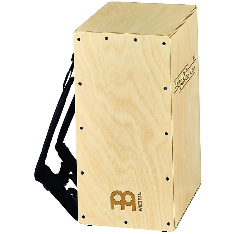 Meinl CAJ2GO-2 Backpacker Cajon with Internal Snares, Backpack Straps image 1