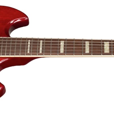 Guild S-100 Polara Cherry Red Electric Guitar image 4
