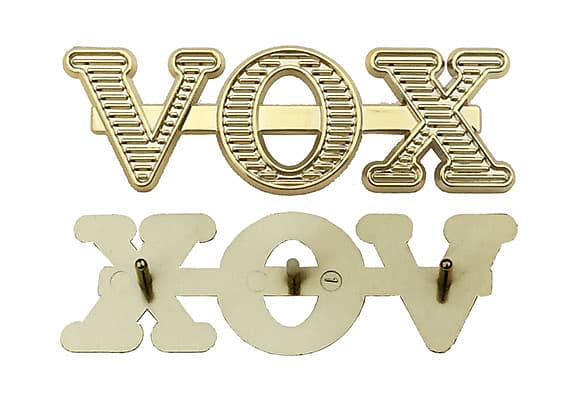 Large Genuine Vox Logo, Gold Plated - Free US  Shipping image 1
