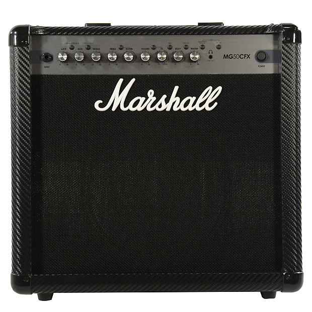 Marshall MG Carbon Fiber MG50CFX 2-Channel 50-Watt 1x12" Solid State Guitar Combo 2011 - 2018 image 1