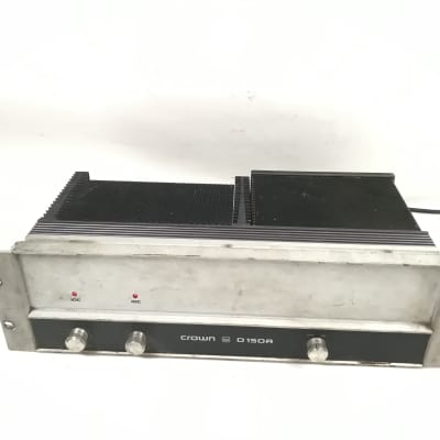 Vintage Crown D150A 2-Channel Professional Power Amplifier Amp image 1