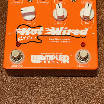 Reverb.com listing, price, conditions, and images for wampler-hot-wired-v2