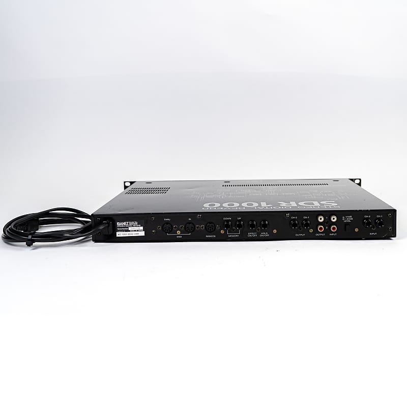 ギター SDR1000  IBANES  STEREO  DEGTAL REVERB Ibanez SDR 1000 Stereo Digital Reverb Effect Processor Unit