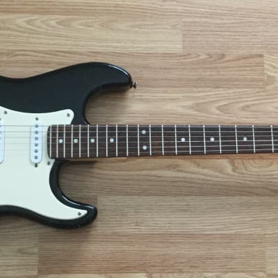 Fender Squier Affinity 1997 Black Stratocaster | Reverb