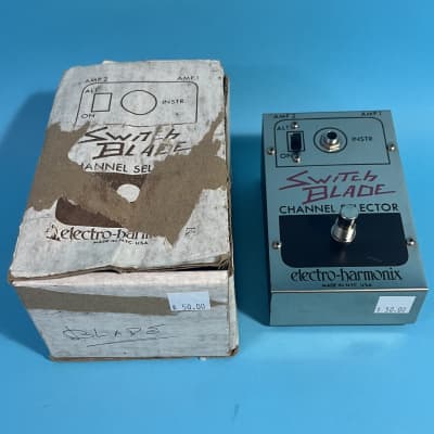 Electro Harmonix Switch Blade Vintage Switcher W/ Box Brown & Red Silkscreen! G3 image 2