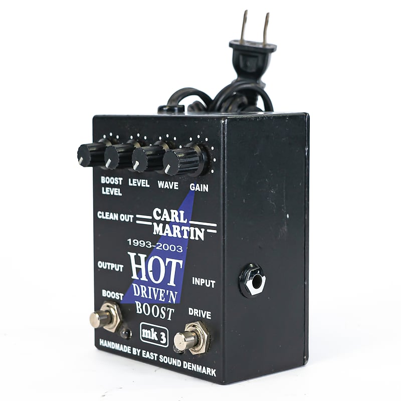 Carl Martin Hot Drive 'N Boost MK3 MK III Overdrive