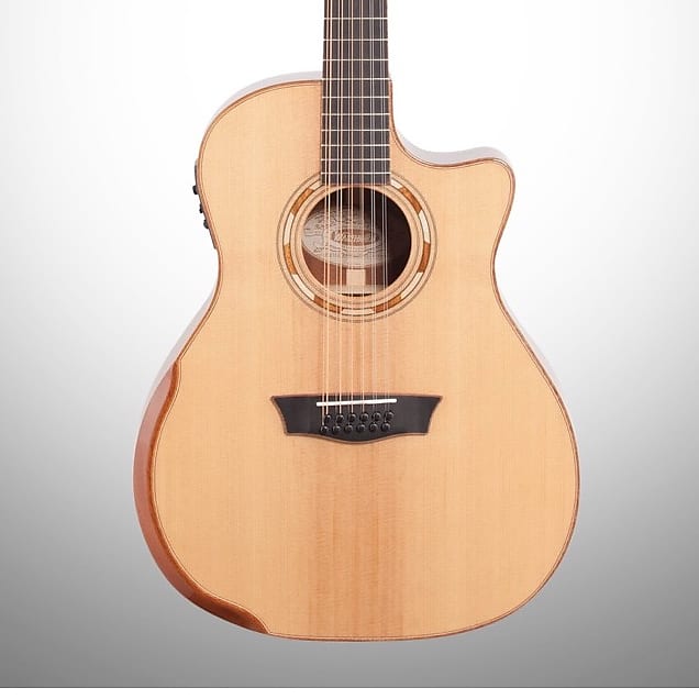 Washburn WCG15SCE12 O Deluxe Grand Auditorium Acoustic Electric Guitar 12 String
