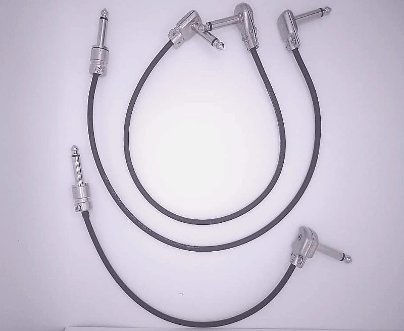 3 Mogami 2314 Custom Length Soldered Patch Cables Reverb