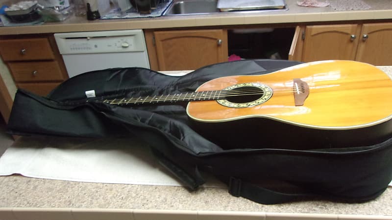 1970-73 Vintage USA Ovation 1111-4 Balladeer Acoustic Guitar | Reverb