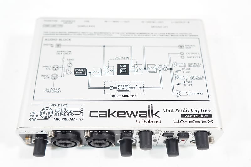 Cakewalk ua25ex 2025