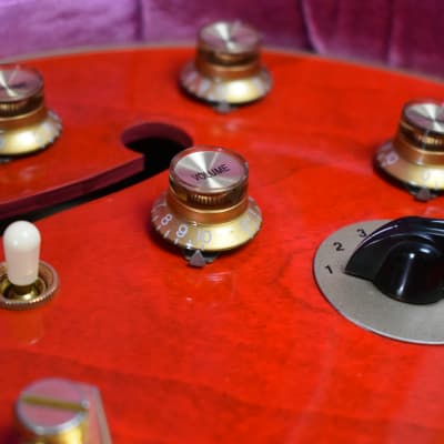 2016 Gibson Memphis Freddie King 1960 ES-345 No.65 of 200 Sixties Cherry VOS w/OHSC, COA & Paperwork image 8