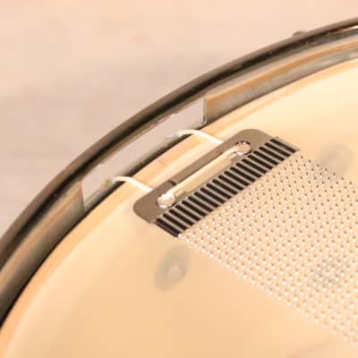 Camco 5x14 Tuxedo Snare Vintage 1960's White Marine Pearl image 17