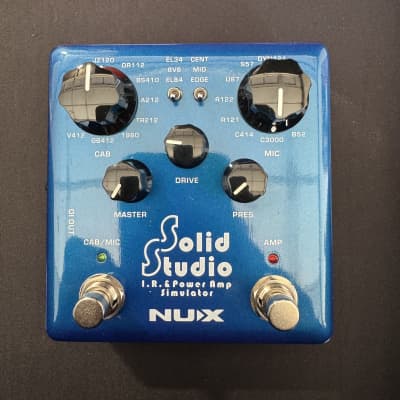 NuX Solid Studio IR and Power Amp Simulator | Reverb