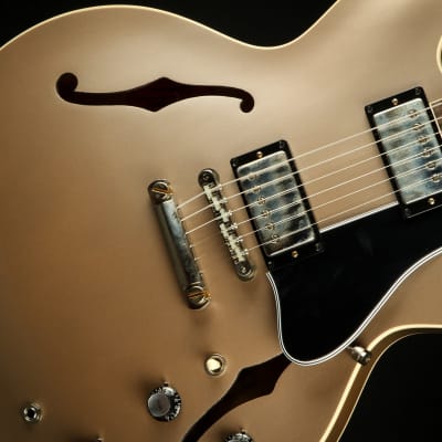 Gibson Custom Shop PSL '64 ES-335 Reissue VOS Gold Mist Poly image 13