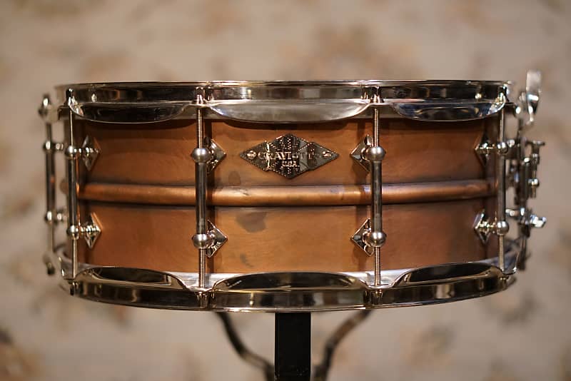 Immagine Craviotto 5.5x14" Masters Metal Copper Snare Drum - #8 of 50 - 1