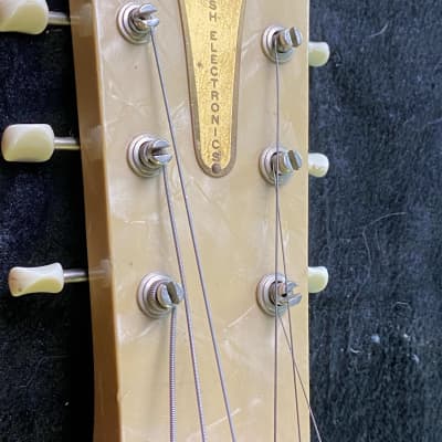 Tonemaster English Electronics Valco Lap Steel Guitar Pearloid w/ Legs image 7