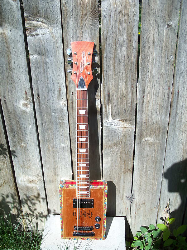 6String Electric Cigar Box Guitar by Evanston Instrument Reverb