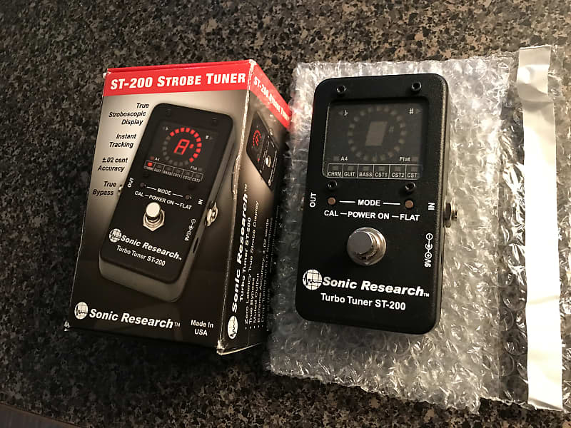 Sonic Research ST-200 Strobe Tuner | Reverb