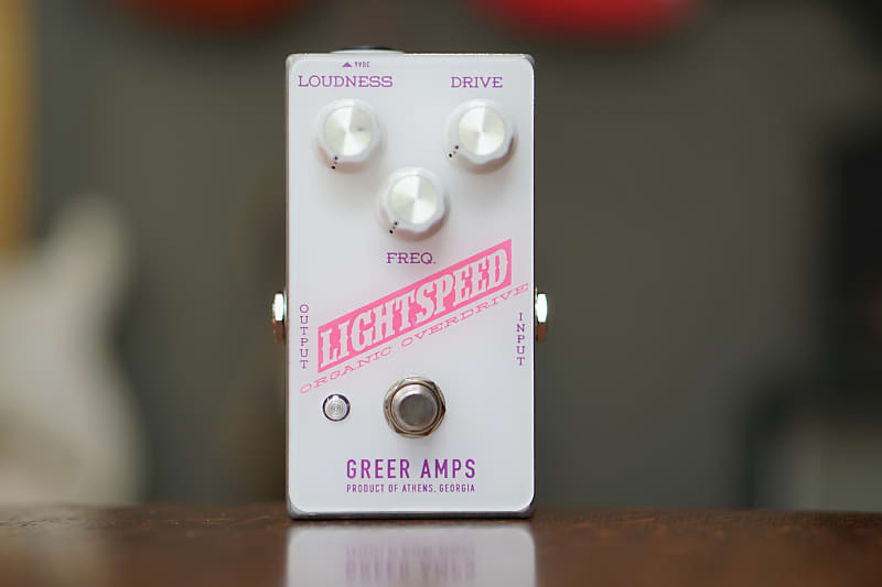 ギター Greer Amps Lightspeed Organic Overdrive Lightspeed Organic Overdrive - Greer Amps
