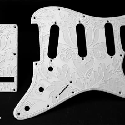 Custom Paisley Bakelite HSS Pickguard Fender® Stratocaster® Strat® w  Backplate