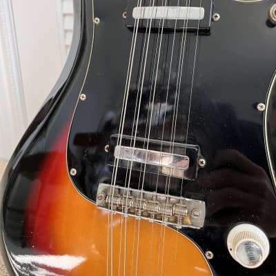 1960s Eko Cobra XII Vintage 12 String Guitar / Made in Italy image 6