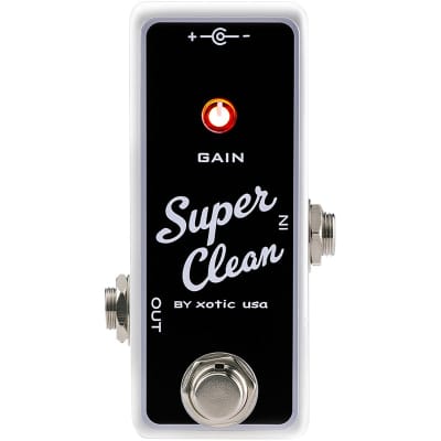 Xotic Effects Super Clean High End Buffer Pedal for sale