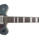 Gretsch G2655 Streamliner Center Block Jr. Double-Cut 6-String Electric Guitar with V-Stoptail and Laurel Fingerboard (Right-Handed, Gunmetal)