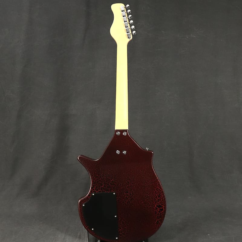 Stars ELS-1 Electric Sitar Red Crack - Shipping Included* | Reverb