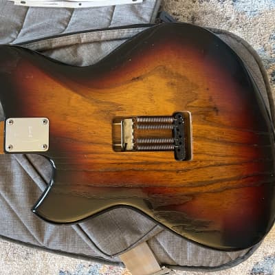 2019 Novo Guitars Serus S 3 Tone Sunburst rare Ash body image 13