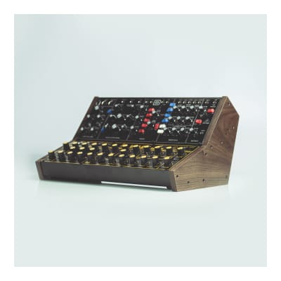 Behringer Synthesizer Mount (2-tier) in Solid Walnut (for Pro-800, Model-D, Neutron, Pro-1, K2, Wasp, Cat, etc)