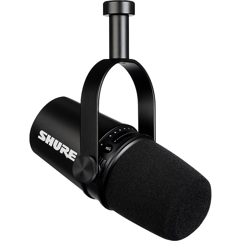 Shure MV7 Dynamic USB Podcast Microphone image 1