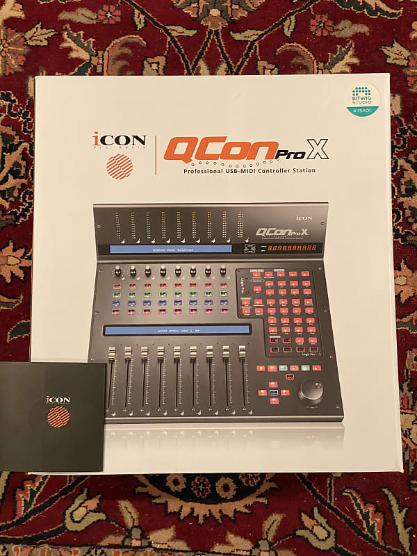 Icon QCon Pro X DAW Controller + (3) Pro XS 8-Ch Extenders Icon QCon Pro X DAW Controller + (3) Pro XS 8-Ch Extenders