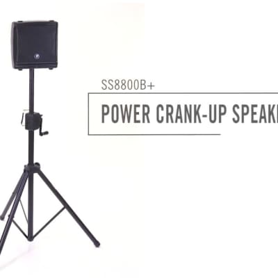 On-Stage Stands SS8800B+ Power Crank-up Speaker Stand image 4