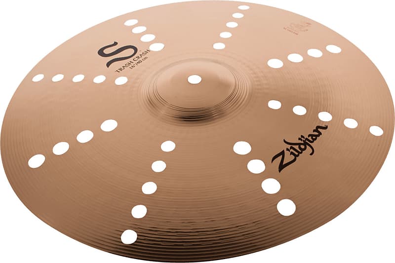 2016 Zildjian S Series Trash Crash Cymbal Natural - 16" image 1