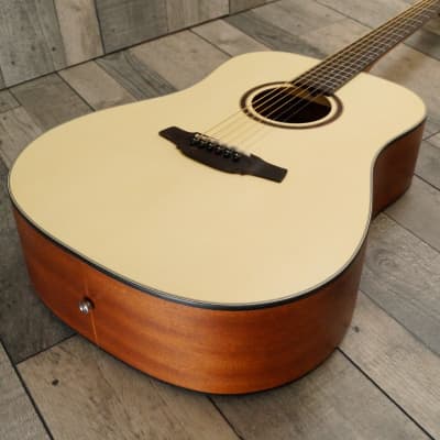 Crafter HD-100/OP.N Dreadnought Steel String Acoustic Guitar, Satin Natural image 6