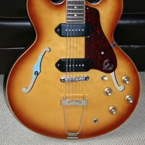 Epiphone  Limited Edition 50th Anniversary 1961 (61) Reissue Casino 2011 Royal Tan image 3