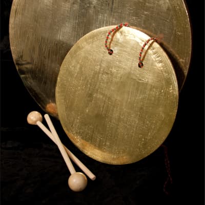 Dobani GONG Tibetan Gong 12-Inch w/Wooden Gong Beater image 3