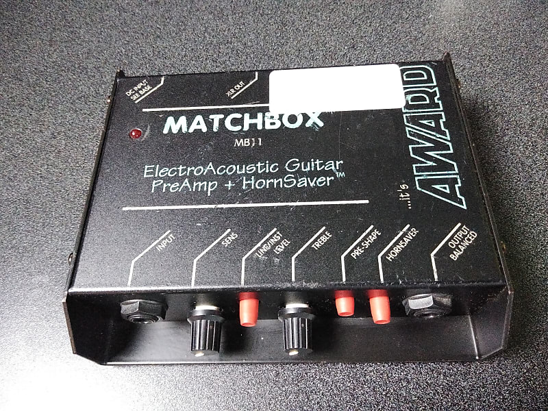 Matchbox MB11 Acoustic Guitar Preamp Reverb