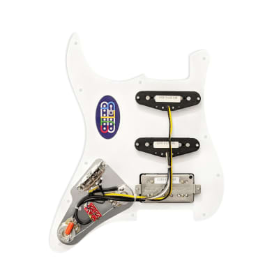 CJLab Pickups - Prewired SETbucker Hum-Single-Single (HSS) Pickguard Set image 2