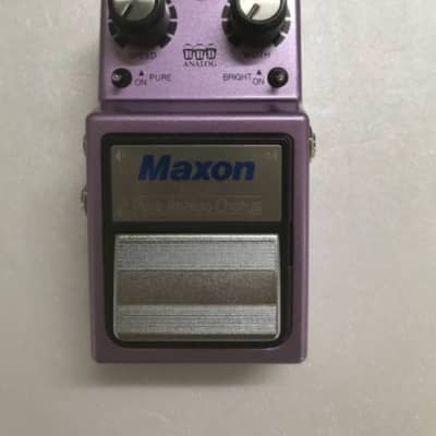 Maxon PAC-9 Pure Analog Chorus Pedal w/ Original box & paperwork image 3