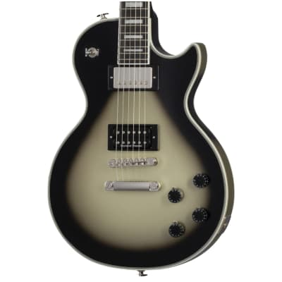 Epiphone Adam Jones Les Paul Custom Art Collection: Julie Heffernan's "Self-Portrait as Not Dead Yet" Antique Silverburst image 3