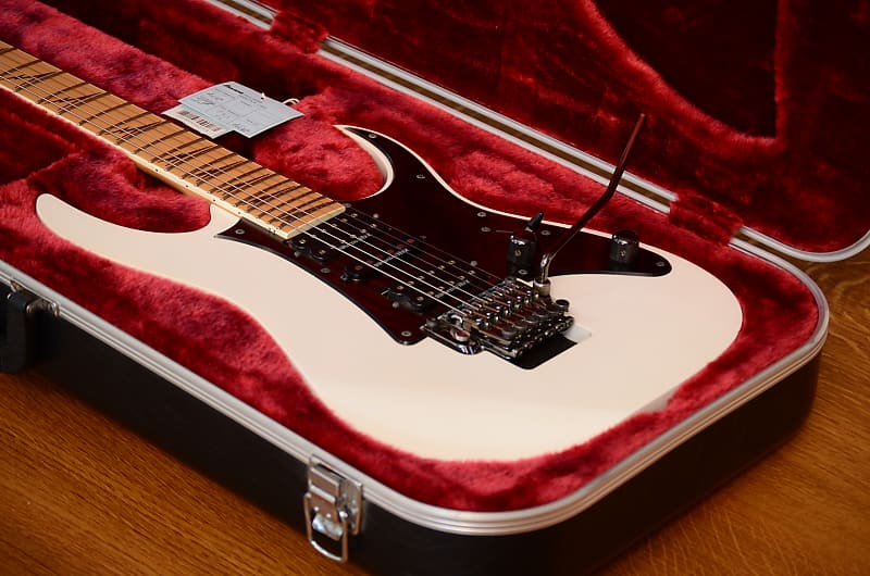 Ibanez Prestige RG 2550 MZ 2009 Galaxy White Japan | Reverb